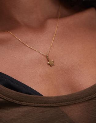 Seol + Gold 18ct gold vermeil star pendant necklace φωτογραφία