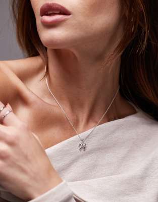 Seol + Gold Seol + Gold Floyd sterling silver bow pendant necklace