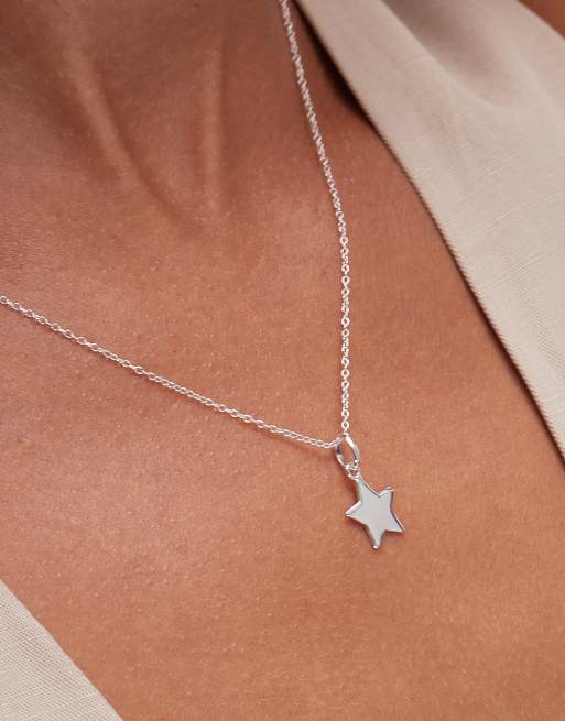 Seol + Gold – Halsband i sterlingsilver med stjärnhänge , 4 av 4