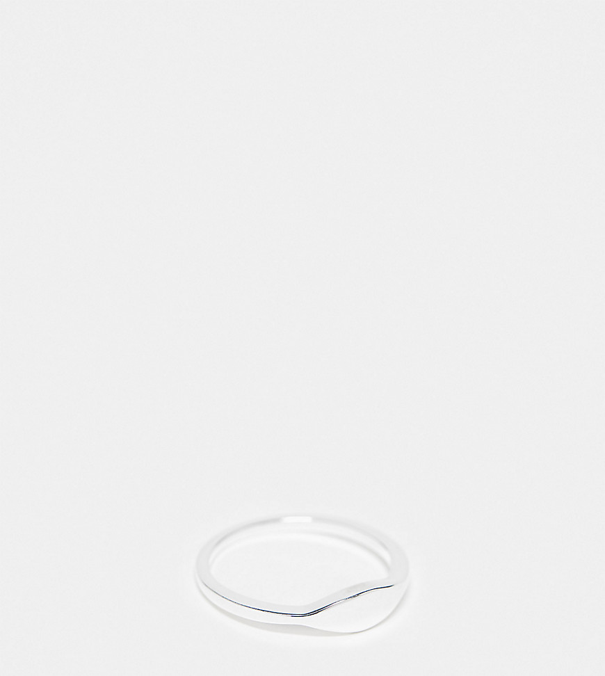 Seol + Gold sterling silver stacking ring