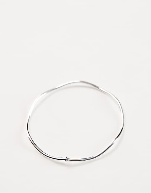 Seol + Gold - Sterling zilveren golvende armband, 2 van 3