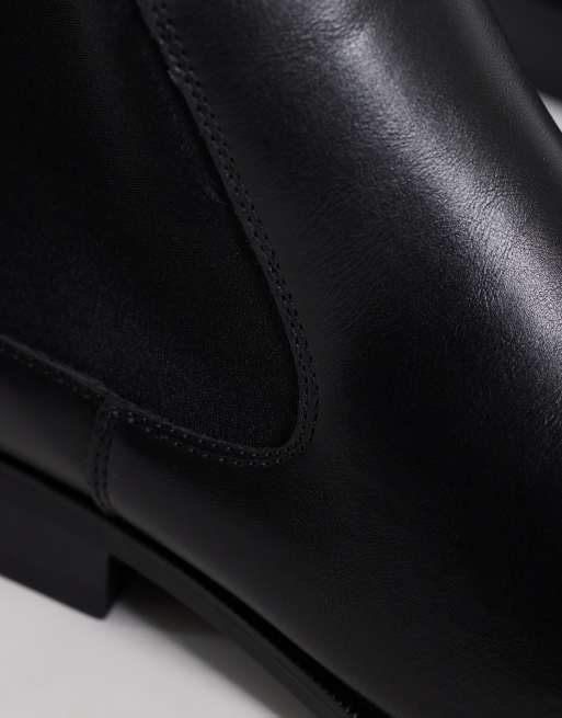 SEQWL Aladdin formele Chelsea boots in zwart, 3 van 4