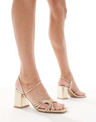  Anise strappy block heeled sandals 
