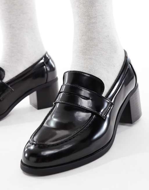 SEQWL - Antonia - Mocassins à talon - Noir, 2 de 4