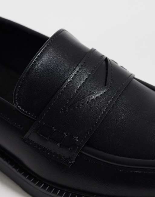 SEQWL – Aperol – Loafer aus PU in Schwarz, 3 von 4