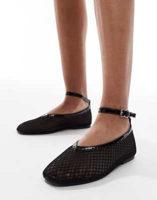 Seqwl Arosa Ballet Shoes With Buckle