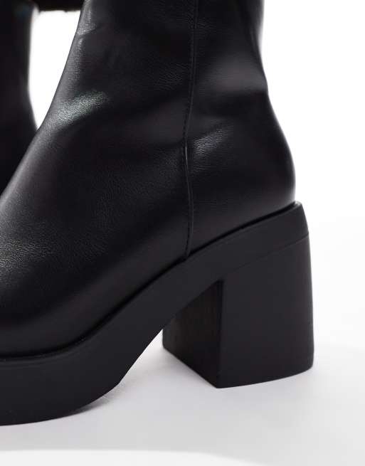 SEQWL - Audi - Bottines chunky - Noir
