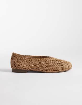 SEQWL - Ballerines larges - Fauve-Brown 3