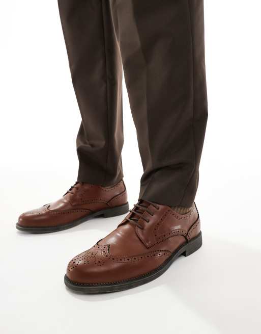 SEQWL – Beatle – Oxford-Schuhe in Hellbraun, 4 von 4
