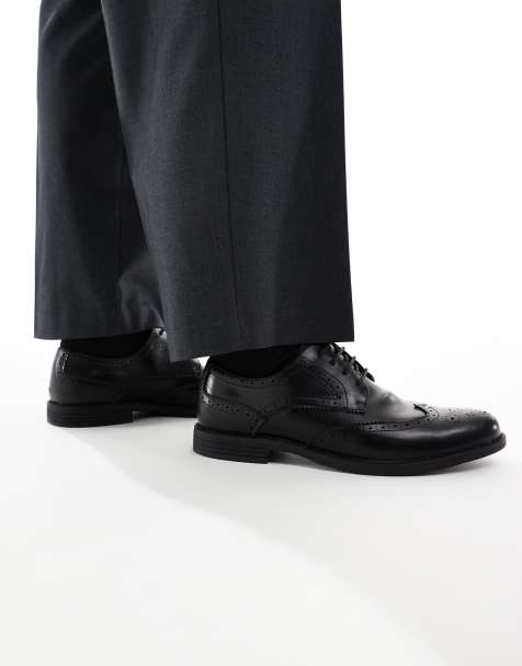 SEQWL Beatle oxford shoes in black - view 1