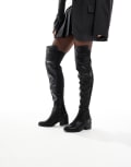 [SEQWL] SEQWL Bellini riding over the knee boots in black 37 BLACK