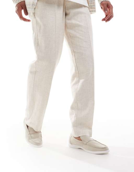 SEQWL Berwin loafers in faux nubuck beige - BEIGE, 2 of 4