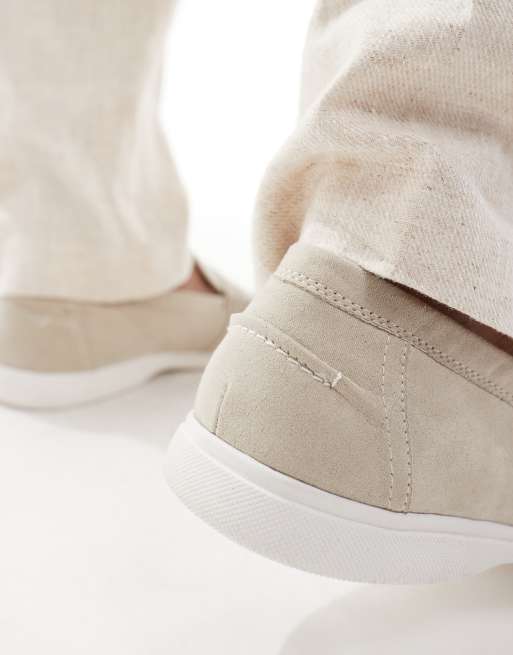 SEQWL - Berwin - Loafers van nubuck in beige, 4 van 4
