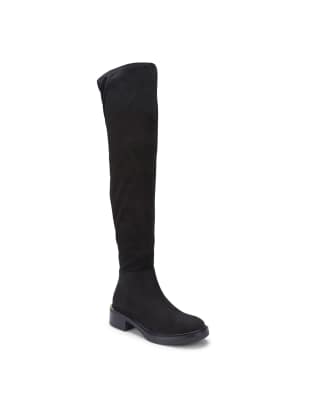  Block heel over the knee fashion boots 