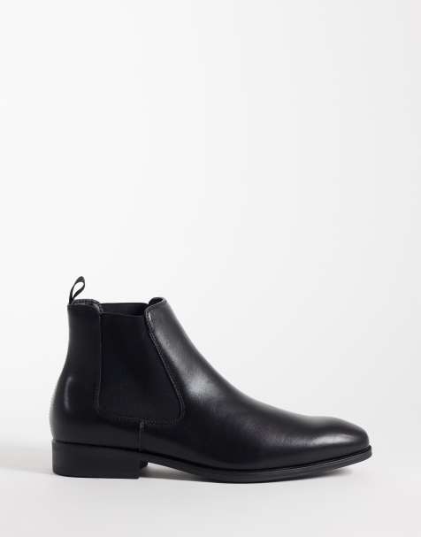 SEQWL - Botines Chelsea formales negros Aladdin - view 1