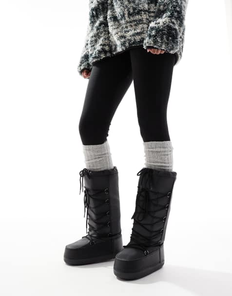 SEQWL - Bottes de ski montantes - Noir - view 1