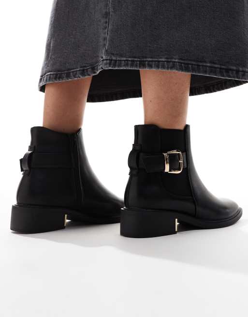 SEQWL - Bottines à détail boucle - Noir, 4 de 4