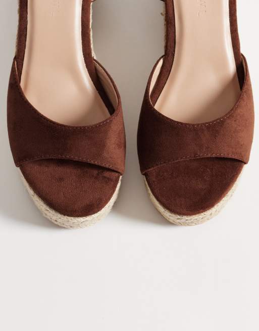 SEQWL - Brune espadriller med kilehæl, 2 af 4