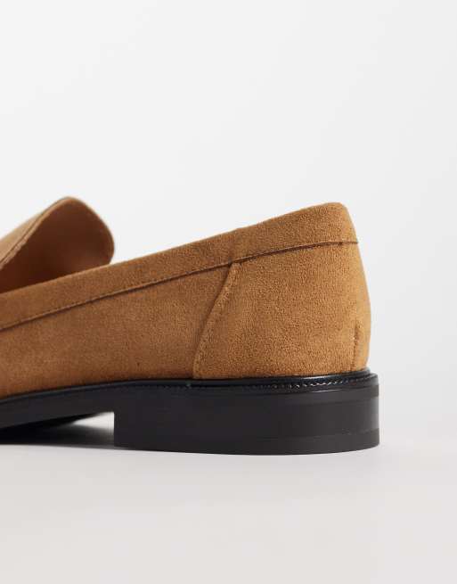 SEQWL – Cadilliac – Penny-Loafer aus Wildlederimitat in Hellbraun, 3 von 4
