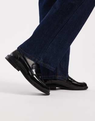 SEQWL - Cadilliac - Penny-Loafer in Schwarz