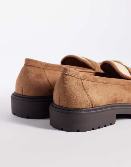 SEQWL – Calvin Pier – Beige loafers med tofs, 4 av 4
