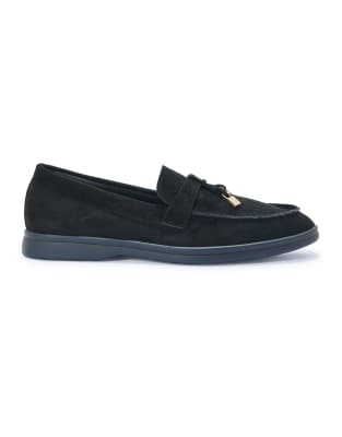  casual flat heel slip-on loafers 