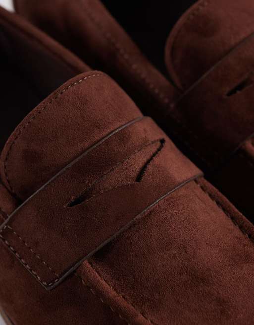SEQWL – Charlie – Loafer in Braun mit Mikrostruktur, 2 von 4