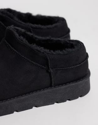 Seqwl Cosy Micro Boots In Black