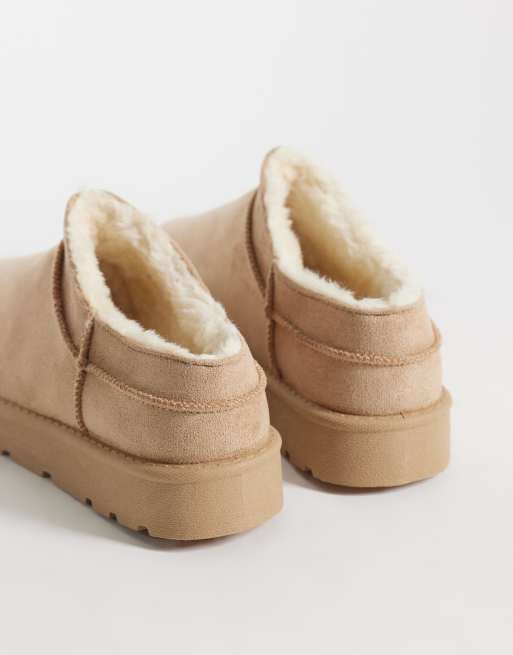 SEQWL cozy microsuede boots in sand, 3 of 4