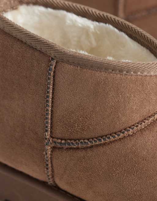 SEQWL cozy mini ankle boots in mocha, 4 of 4
