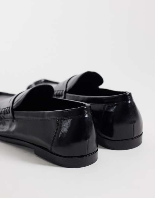 SEQWL Dash raffinierte Loafer mit Raffungen in Schwarz, 3 von 4