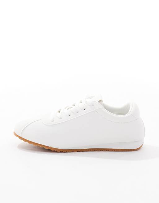 SEQWL - Drifter - Hvide sneakers med snøre og gummisål, 2 af 4