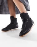 [SEQWL] SEQWL Drifters boxing boots in black 40 Black