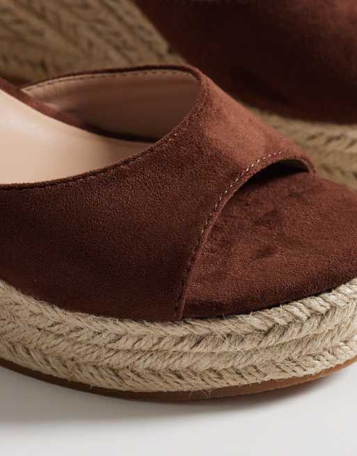 SEQWL - Espadrilles compensées - Marron, 4 de 4
