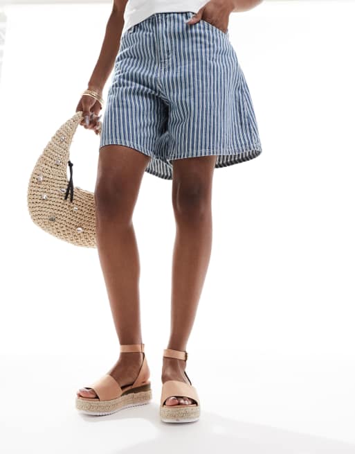 SEQWL flatform espadrilles in beige