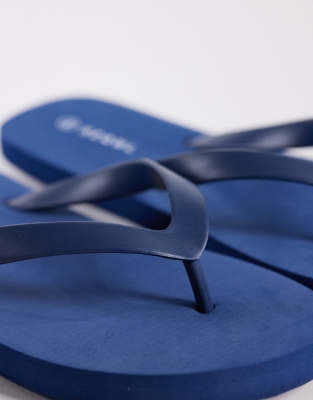 Seqwl Flip Flops In Blue