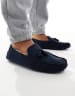 SEQWL round toe chelsea boots in faux suede black