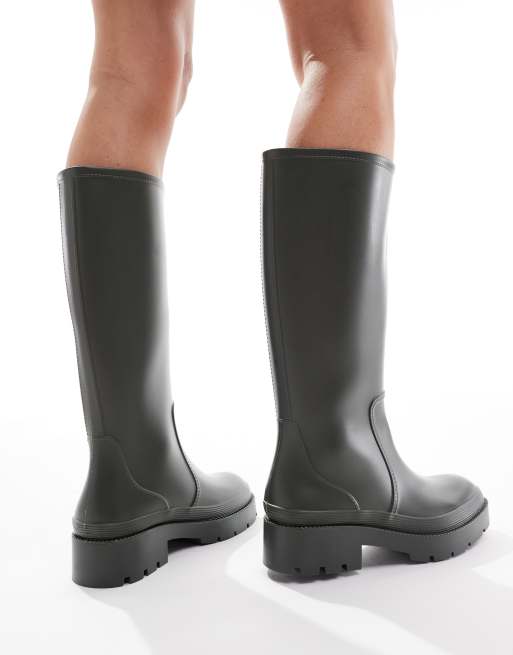 SEQWL gumboots in green, 4 of 4