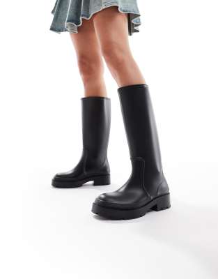 SEQWL - Gummistiefel in Schwarz