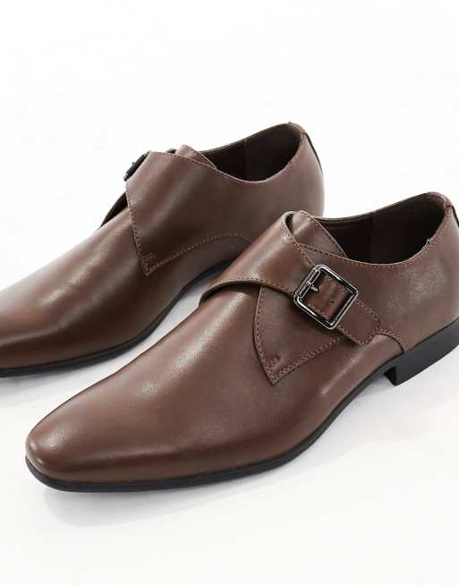 SEQWL – Gunners – Elegante Monk-Schuhe in Hellbraun, 2 von 4