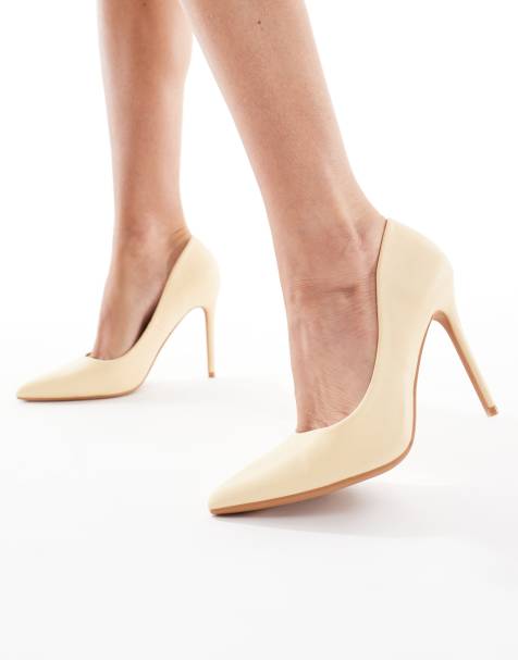 SEQWL – Hamilton – Ljusgula pumps - view 1