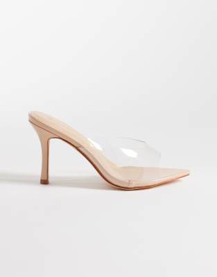 Seqwl Heeled Sandals In Transparent