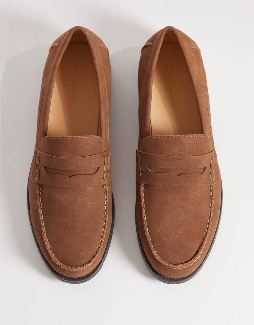 SEQWL Hero loafers in mocha micro, 3 of 4