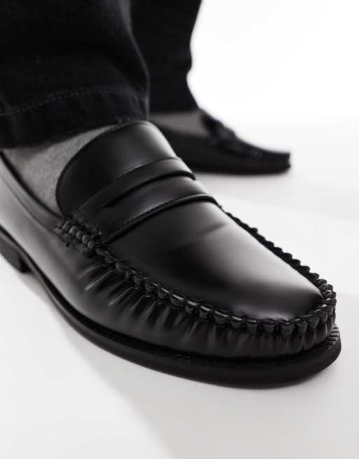SEQWL Hero loafers in PU black