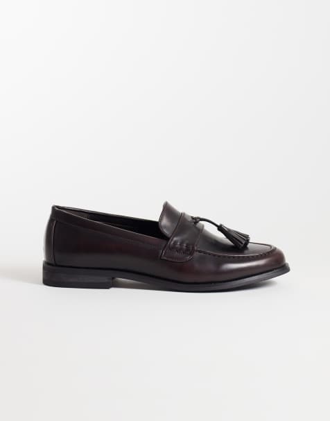 SEQWL Hero loafers med kvaster i bordeaux - view 1
