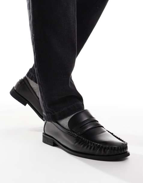 SEQWL - Hero - Sorte loafers i PU - view 1