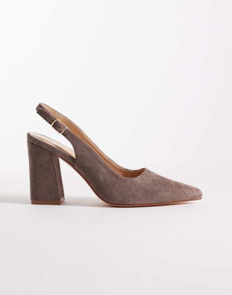 SEQWL – Hogan – Pumps in Micro-Taupe - view 1