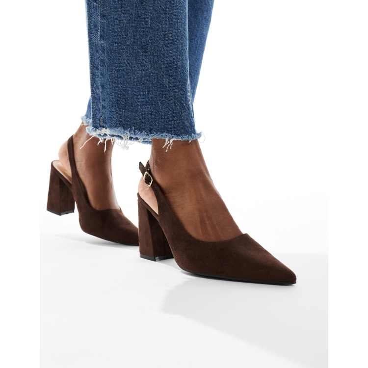 SEQWL Hogan Sandali con tacco largo in camoscio sintetico