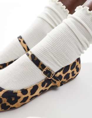 SEQWL IRIS BALLET SHOES WITH BOW 