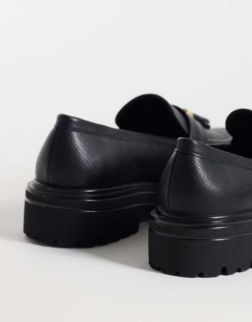 SEQWL - Jeep - Loafers met dikke zool en kwastjes in zwart, 4 van 5